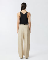 Canotta in satin di seta stretch -  | Pinko