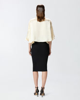Blusa in satin effetto stropicciato -  | Pinko