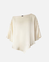 Blusa in satin effetto stropicciato -  | Pinko