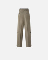 Pantaloni cargo con cintura abbinata -  | Pinko