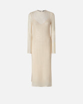 Abito midi rete paillettes -  | Pinko