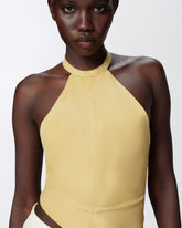 Open-back suede top -  | Pinko
