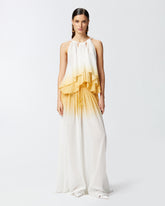 Pantaloni lunghi palazzo sfumati -  | Pinko