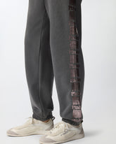 Pantaloni in felpa con stampa laminata -  | Pinko