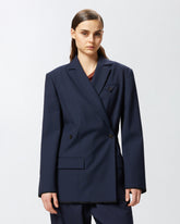 Blazer sartoriale con chiusura incrociata -  | Pinko