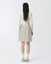 Gonna leggera effetto organza con tasche -  | Pinko
