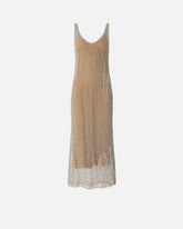 Vestito a sirena traforato con paillettes -  | Pinko