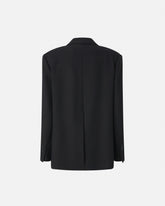 Giacca blazer in tela con bottoni -  | Pinko