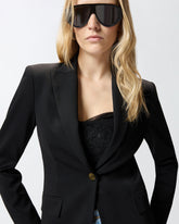 Giacca sagomata con bottoni dorati -  | Pinko