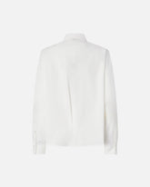 Camicia con ricamo sangallo e cristalli -  | Pinko