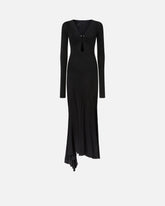 Abito elegante con gonna semitrasparente e strascico -  | Pinko