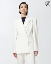 Blazer elegante doppiopetto punto stoffa -  | Pinko