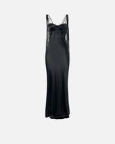 Abito lungo elegante in satin lucido -  | Pinko
