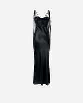 Abito lungo elegante in satin lucido -  | Pinko