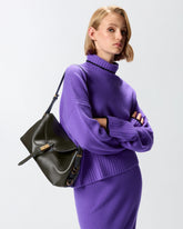 Borsa a spalla Saddle Bag media in pelle -  | Pinko