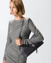 Borsa a spalla Saddle Bag media in pelle -  | Pinko