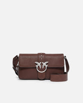 Borsa a spalla media Classic Love Bag Slouchy in pelle con zip -  | Pinko