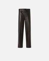 Pantaloni incrociati in pelle Reimagine PINKO X Patrick McDowell -  | Pinko