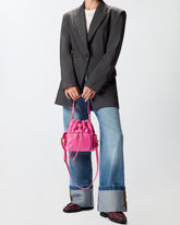 Secchiello a tracolla piccolo in satin -  | Pinko