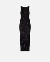 Vestito lungo in maglia leggera con rotture -  | Pinko