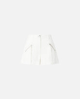 Shorts in cotone con tasche e zip -  | Pinko