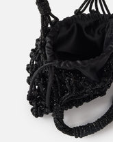 Small shoulder bag with micro rhinestones -  | Pinko