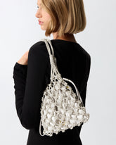Borsa a spalla piccola con micro strass -  | Pinko