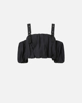 Top corto a palloncino con spalle scoperte -  | Pinko