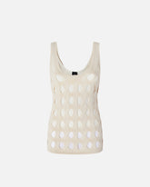 Top canottiera maglia traforata -  | Pinko
