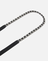 Cinturina in pelle con inserti in metallo -  | Pinko