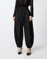 Pantaloni balloon leggeri con coulisse -  | Pinko