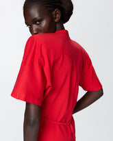 T-shirt maniche corte con spalle imbottite -  | Pinko