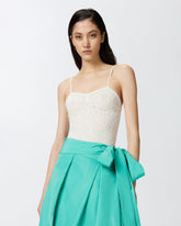 Body con spalline sottili in pizzo -  | Pinko