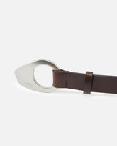 Cintura sottile 2,5 cm con fibbia geometrica Reimagine PINKO X Patrick McDowell -  | Pinko