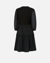 Mini abito effetto due pezzi con gonna morbida -  | Pinko