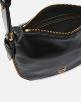 Borsa hobo a spalla piccola in pelle con zip -  | Pinko