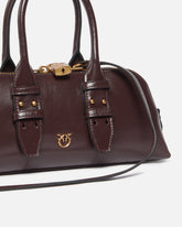 Borsa a mano piccola Escape Bag in pelle effetto vernice -  | Pinko