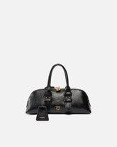 Bolso de mano pequeño Escape Bag de piel abatanada horizontal -  | Pinko