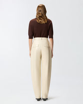 Pantaloni balloon effetto pelle soft touch -  | Pinko