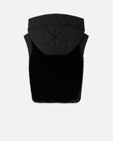 Gilet imbottito effetto pelliccia con cappuccio -  | Pinko