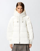Technical canvas jacket with hood -  | Pinko