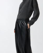 Pantaloni balloon in finta pelle -  | Pinko