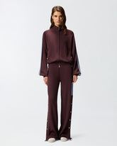 Felpa con zip e logo Love Birds -  | Pinko