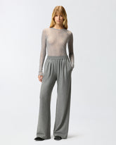 Maglia girocollo con paillettes -  | Pinko