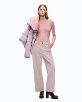 Crew-neck sweater with sequins - Pink | Pinko