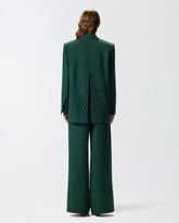 Blazer oversize con strass -  | Pinko