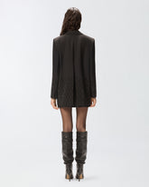 Blazer oversize con strass -  | Pinko