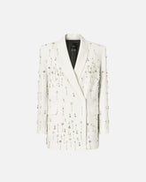 Blazer con cristalli e perle -  | Pinko
