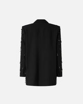 Blazer con cristalli e perle -  | Pinko