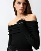 Maglia con collo sciallato -  | Pinko